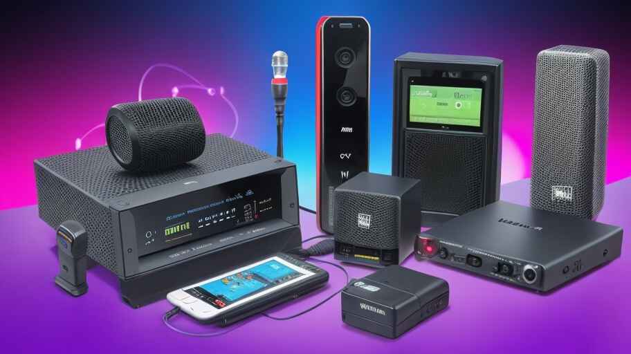 Connect a Wireless Microphone Receiver to Different Devices