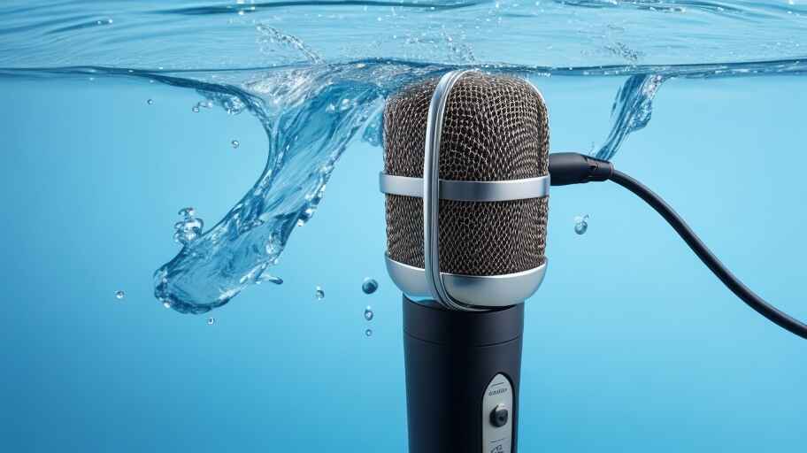 How To Get Water Out of Microphone
