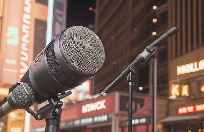 Wireless Microphones Used On Broadway