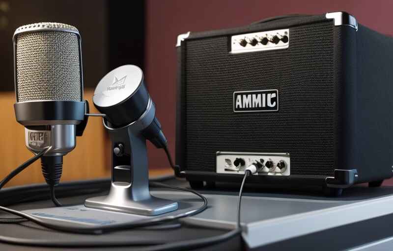 Amp For A Dynamic Microphone