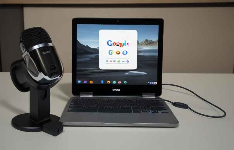 How to Connect USB Microphone to Chromebook
